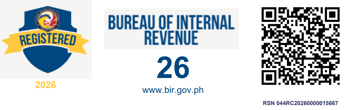 BIR Registered 2026, RSN 044RC20260000015667